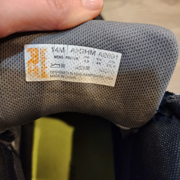 Timberland PRO Men's Powertrain Alloy Toe Metguard Work Shoe - Picture 9 of 10